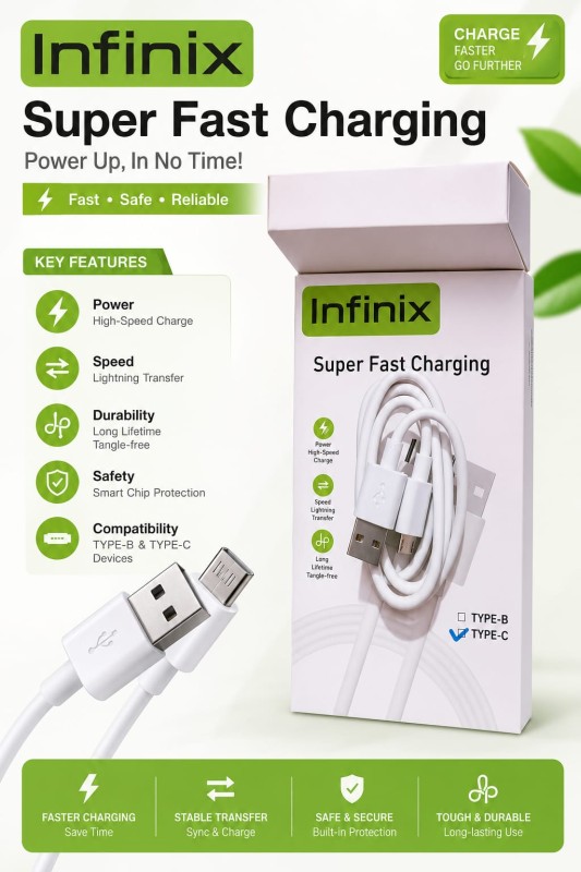Infinix charging cable